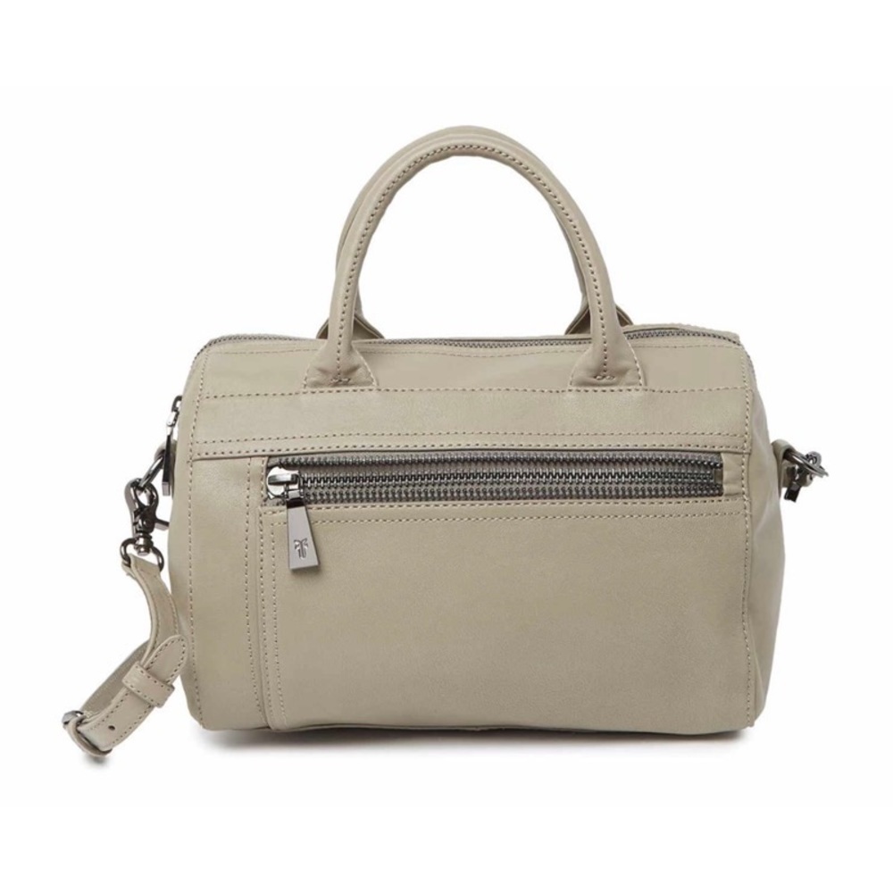 NEW FRYE ‘Lena’ Zip Leather Satchel